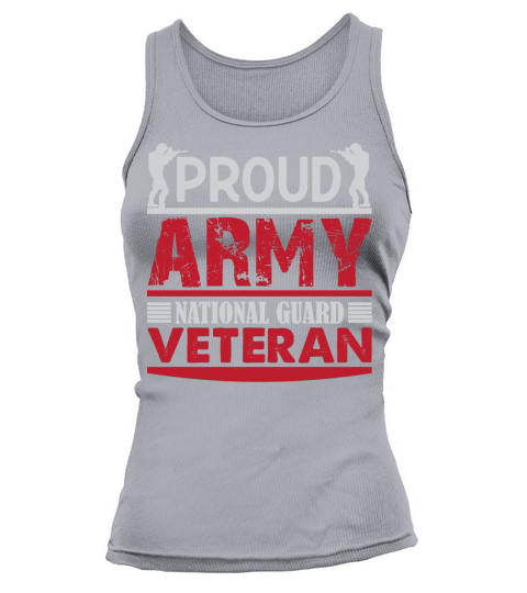 Proud Army National Guard Veteran Tank top Woman