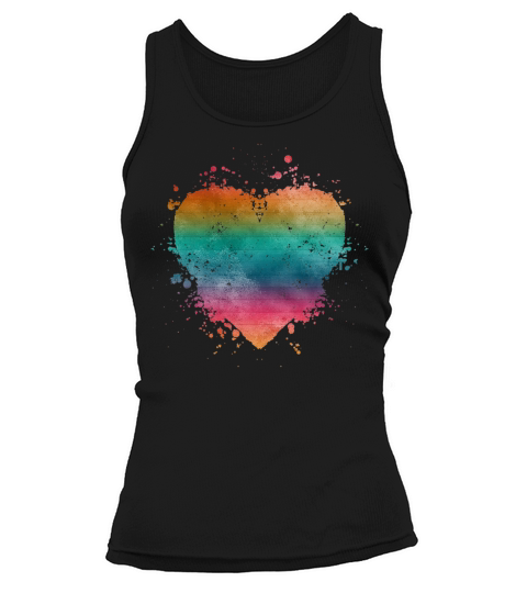 RainbowHeart SUMMER Tank top Woman