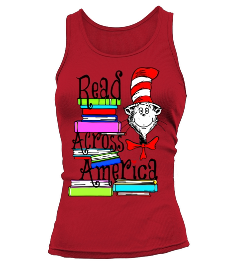 Read Across America Day Dr. Seuss - Unisex Long Sleeve Tank top Woman