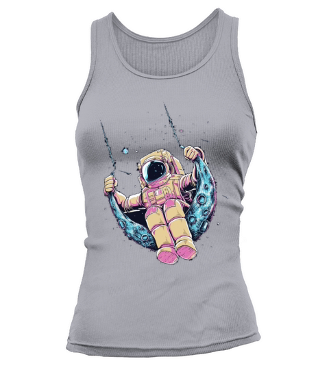 swinging spaceman Tank top Woman