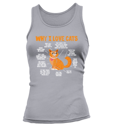 Why I Love Cats Vintage Tank top Woman