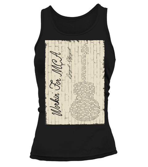 Workin For MCA Tank top Woman