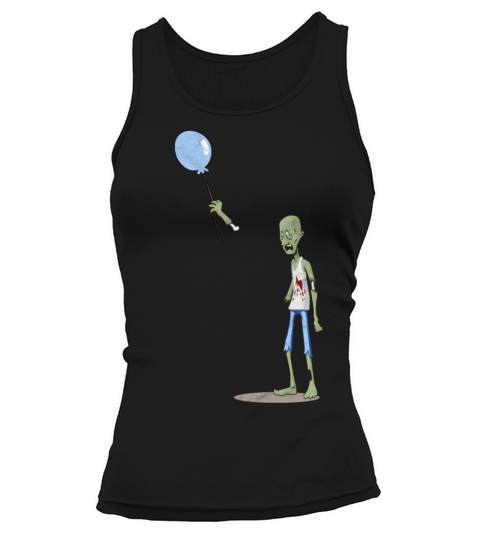 Zombie Balloon Funny Zombies Tank top Woman
