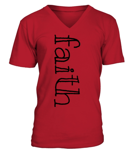 Faith V-Neck T-shirt