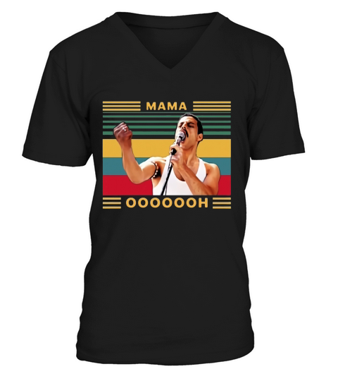 Freddie Mercury Mama Ooh vintage shirt V-Neck T-shirt