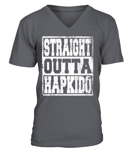 Hapkido Saying funny V-Neck T-shirt