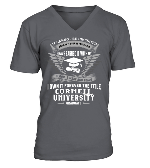 I Own It Forever The Title Cornell University Graduate 2020 V-Neck T-shirt