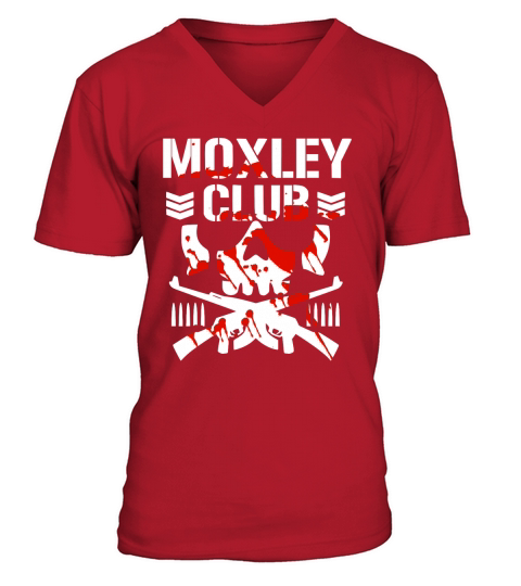 Jon Moxley Moxley Club V-Neck T-shirt