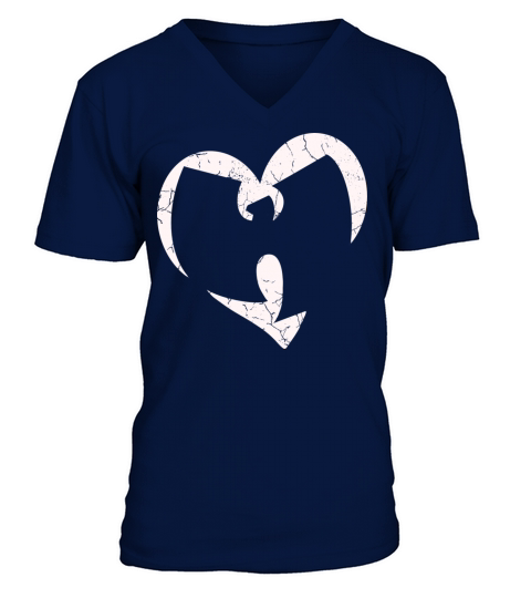 love wutang white V-Neck T-shirt