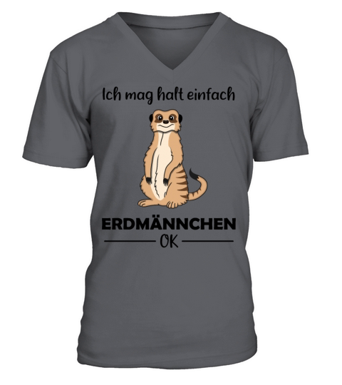 Meerkat Lovers Funny Quote Gift V-Neck T-shirt