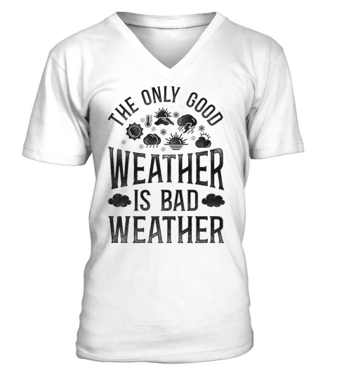 Meteorologist Weather Forecast V-Neck T-shirt