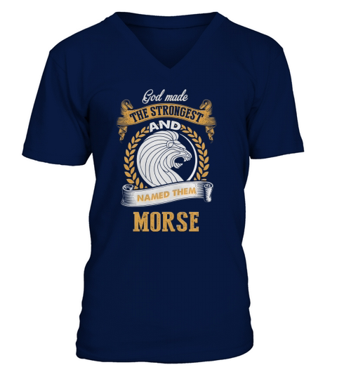 MORSE shirt, MORSE Family Name, MORSE Funny Name Gifts T Shirt V-Neck T-shirt