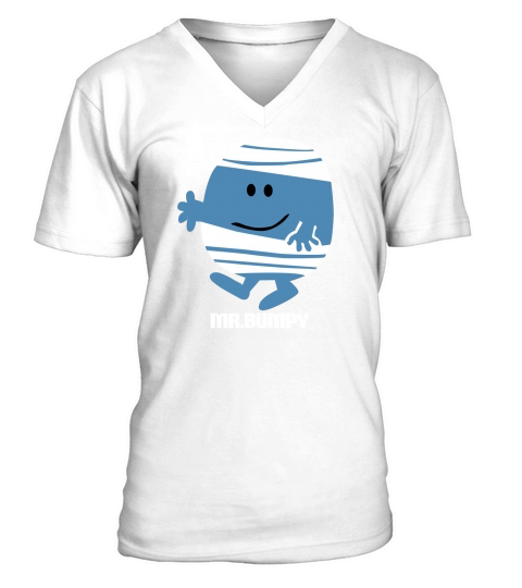 MR.BUMP - Unisex Long Sleeve V-Neck T-shirt