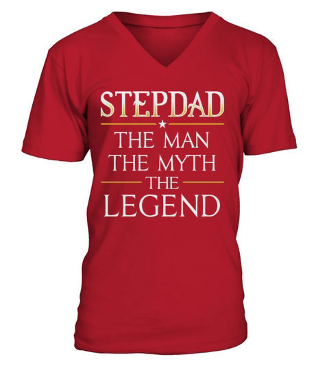 STEPDAD TSHIRTS V-Neck T-shirt