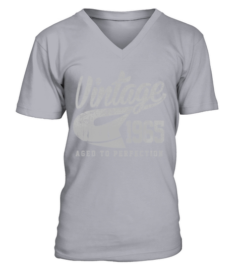 Vintage 1965 Aged To Perfection V-Neck T-shirt