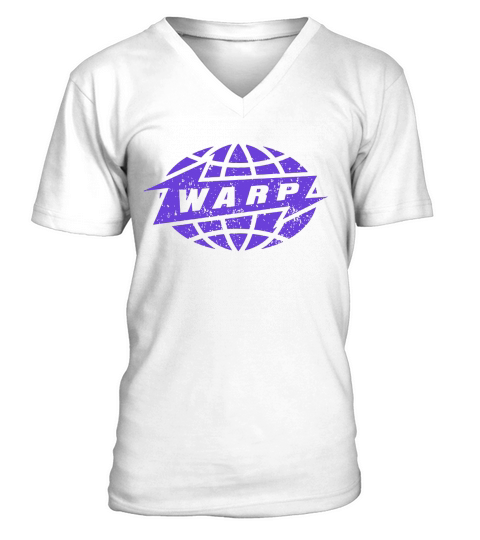 warp records V-Neck T-shirt
