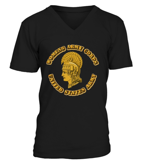 Womens Army Corps (WAC) T-Shirt V-Neck T-shirt