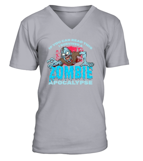 Zombies V-Neck T-shirt