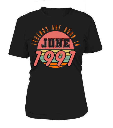 1991 vintage born in June gift Women's T-Shirt