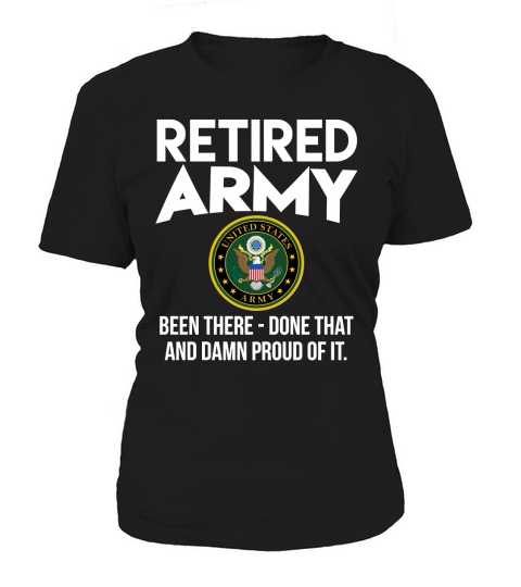 Army retired shirt Women's T-Shirt