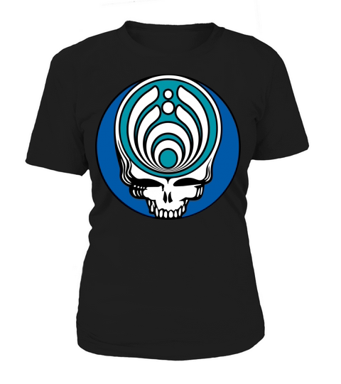 Bassnectar Blue Skull Head Women's T-Shirt