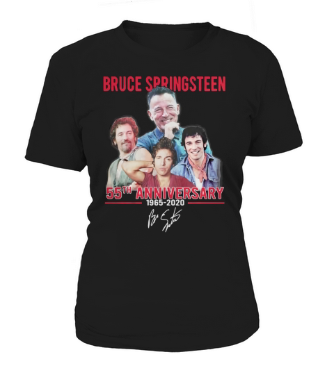 Bruce Springsteen 55th Anniversary 1965-2020 Signature shirt Women's T-Shirt