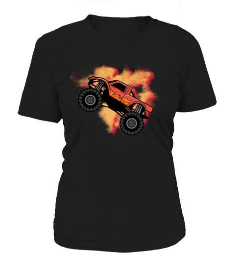 Classic Monster Truck Sports Person Gift Women's T-Shirt