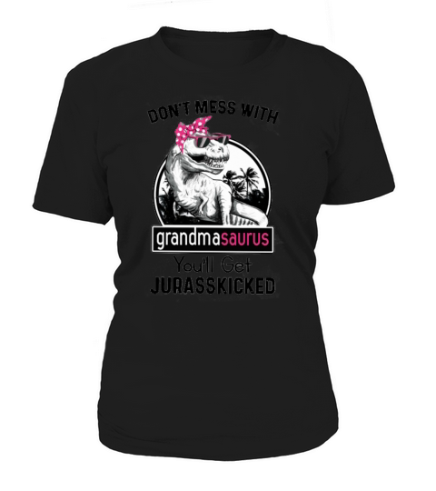 Dont MEss With Grandma Saurus - Ladies Flowy Tank Women's T-Shirt