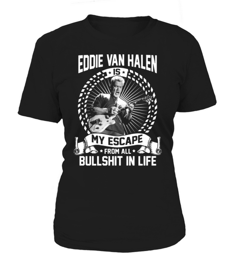 Eddie Van Halen Escape Women's T-Shirt