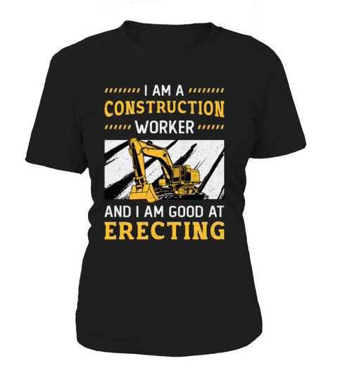 Excavator Driver Retro I Am A Construction Worker Women's T-Shirt
