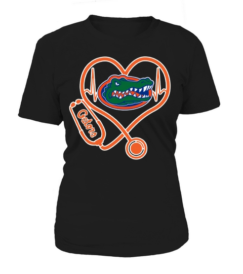 Heartbeat Nurse love Florida Gators shirt - Unisex Long Sleeve Women's T-Shirt