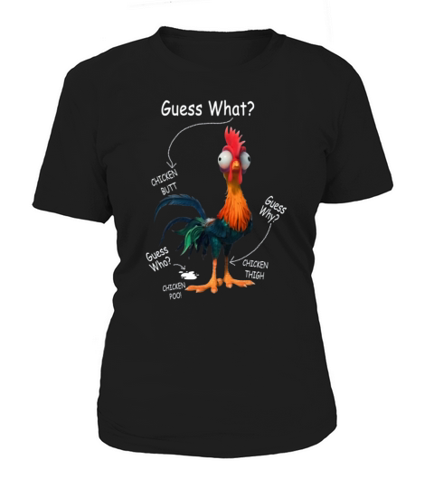 Hei Hei Guess What Guess Chicken Butt Women's T-Shirt