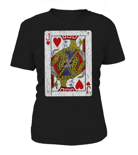 Jack of Hearts Playing Card T-Shirt Women's T-Shirt