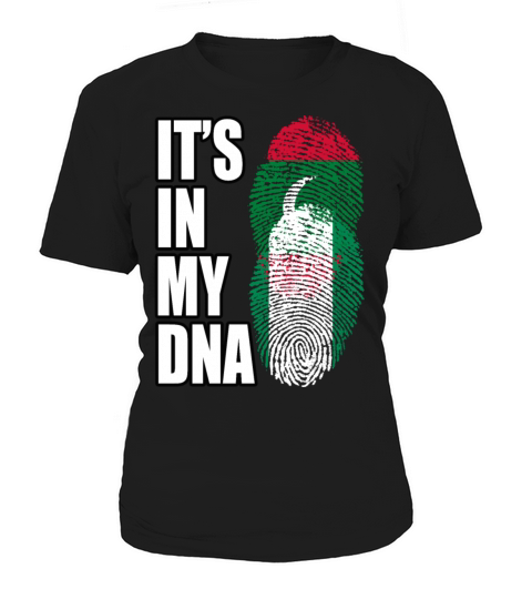 Maldivian And Nigerian Mix Heritage DNA Flag Women's T-Shirt