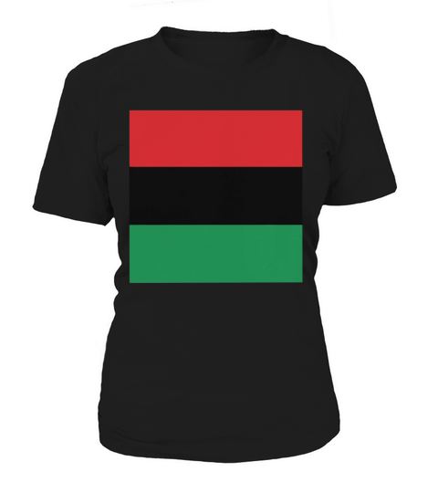 Pan African Flag T-Shirt Women's T-Shirt