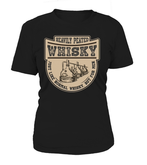 Peated Whiskey Lover Quotes Vintage Women's T-Shirt