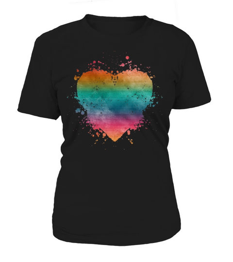 RainbowHeart SUMMER Women's T-Shirt