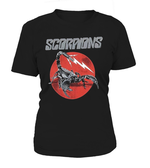 Scorpions Metal Rock Music Band Official Logo Adult Women's T-Shirt