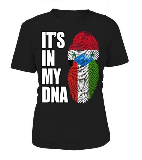 Syrian And Equatorial Guinean Vintage Heritage DNA Women's T-Shirt