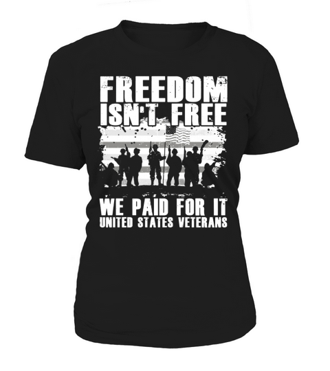 Veteran-Freedom Is Not Free - VETERAN US Women's T-Shirt