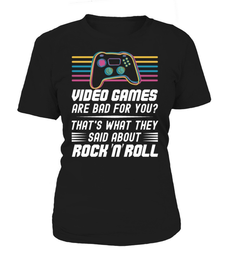 Video Games Are Bad For You - Classic Video Games Women's T-Shirt