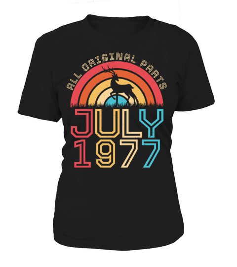 Year Of Birth 1977 July Women's T-Shirt