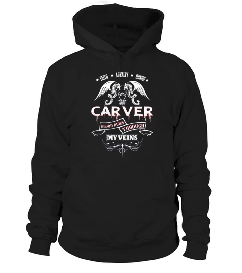CARVER BLOOD RUNS THROUGH MY VEINS - TSHIRT for CARVER Hoodie Unisex