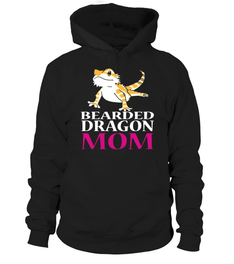 FUNNY BEARDED DRAGON MOM T-SHIRT Pet Owners Lizard Gift Hoodie Unisex