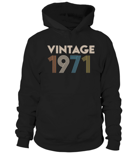 Official vintage 1971 shirt Hoodie Unisex
