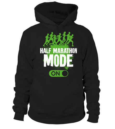 Running Runner Half Marathon Hoodie Unisex