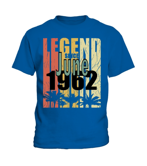 1962 vintage born in June gift Kids T-Shirt
