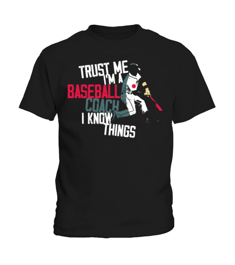Baseball Fan Coach Vintage Batter Kids T-Shirt