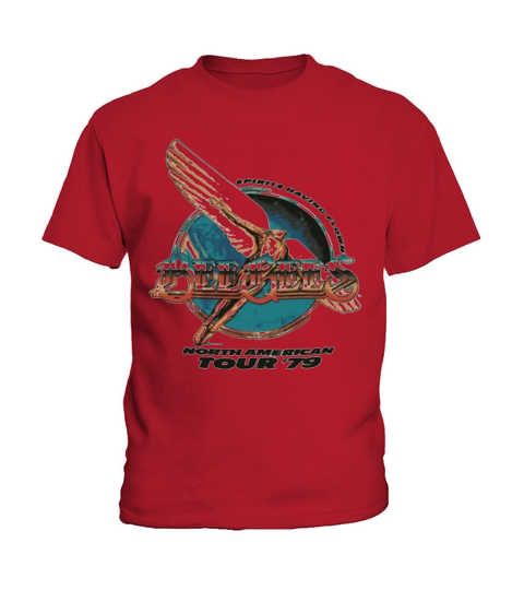 Bee Gees North America Tour 1979 Kids T-Shirt