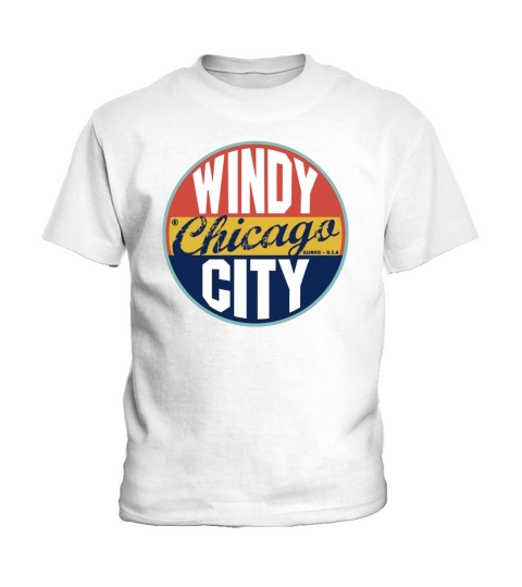 Chicago Vintage Label T-Shirt Kids T-Shirt